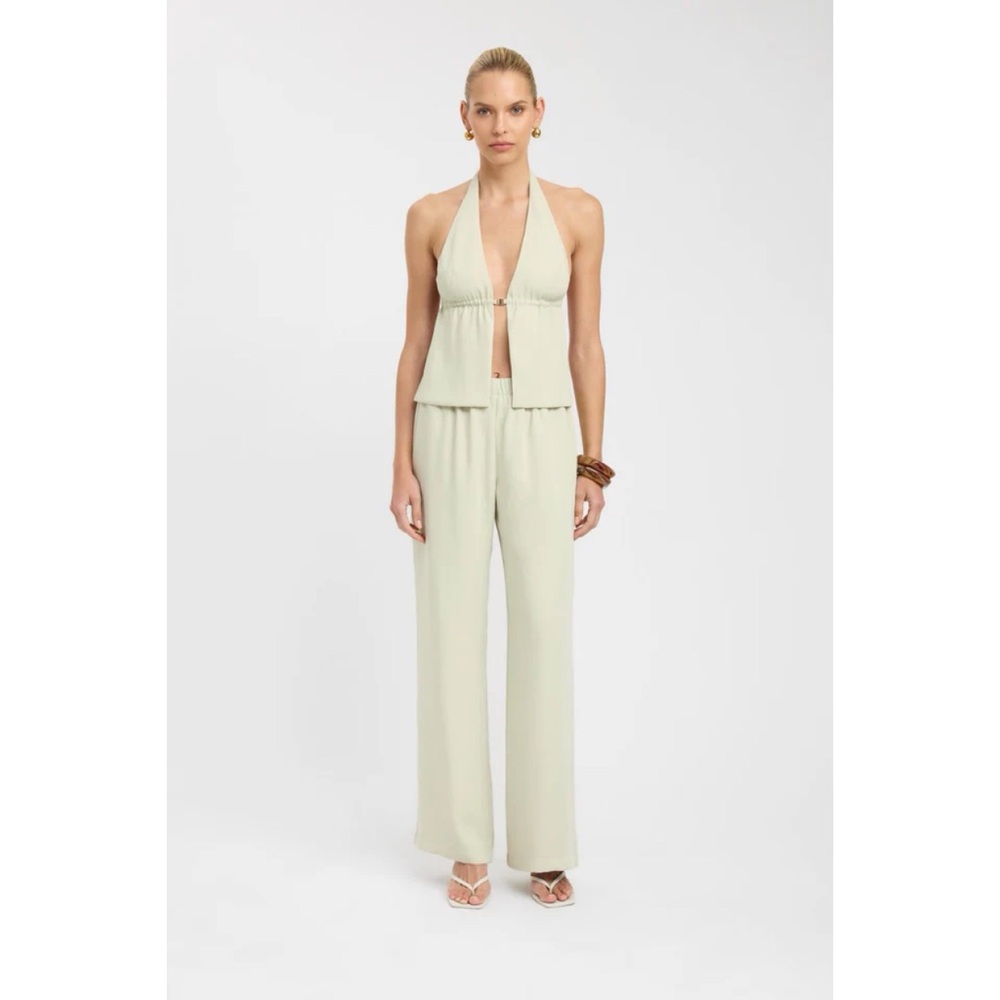 Kookai Pale Mint Halter Top